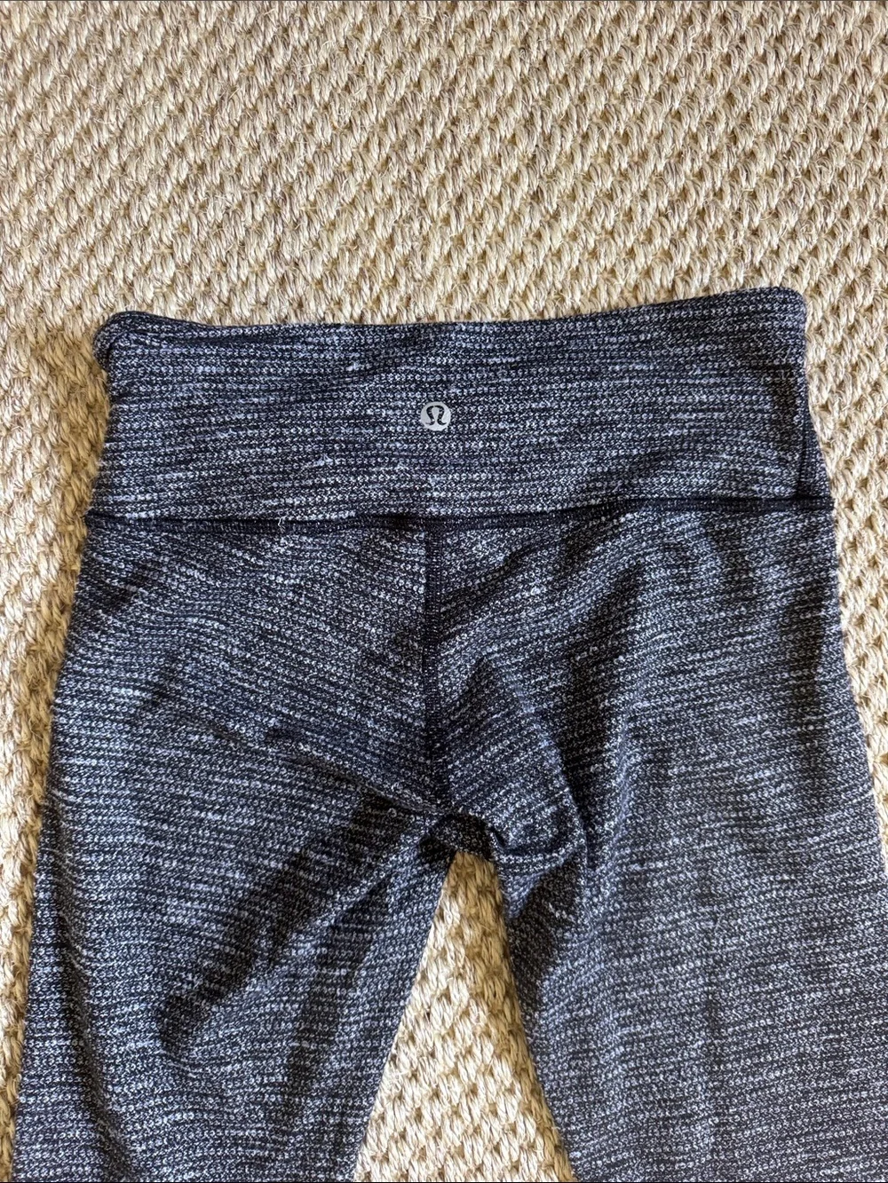 lululemon athletica Heathered Dark Gray Leggings